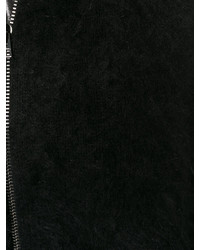 Черная шуба от Tom Ford