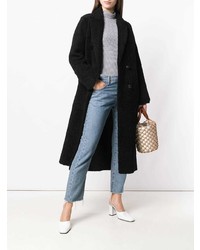 Черная шуба от Inès & Marèchal