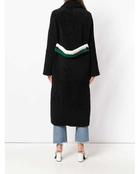 Черная шуба от Inès & Marèchal