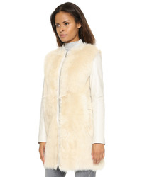 Черная шуба от Vince