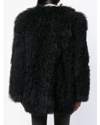 Черная шуба от Numerootto