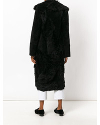 Черная шуба от Drome