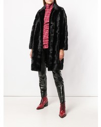 Черная шуба от Simonetta Ravizza