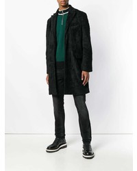 Мужская черная шуба от RtA