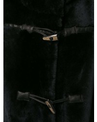 Черная шуба от Sylvie Schimmel