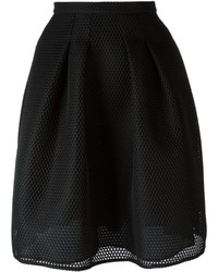 Черная юбка в сеточку от Burberry