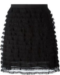 Черная юбка из фатина от RED Valentino