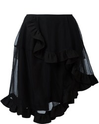 Черная юбка из фатина от Simone Rocha