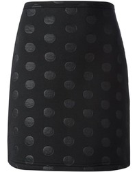 Черная юбка-карандаш в горошек от Sonia Rykiel