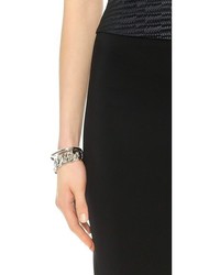 Черная юбка-карандаш с разрезом от L'Agence