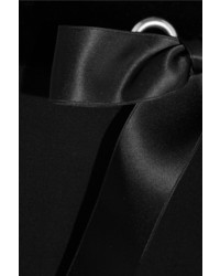 Черная юбка-карандаш с украшением от Alexander McQueen