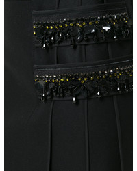 Черная юбка-карандаш с украшением от No.21