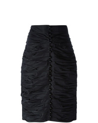 Черная юбка-карандаш от Lanvin Vintage