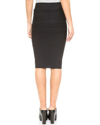 Черная юбка-карандаш от BCBGMAXAZRIA