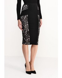 Черная юбка-карандаш от LOST INK