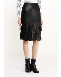 Черная юбка-карандаш от LOST INK