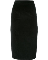 Черная юбка-карандаш от Olympia Le-Tan