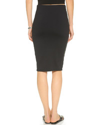 Черная юбка-карандаш от David Lerner