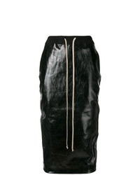 Черная юбка-карандаш от Rick Owens DRKSHDW
