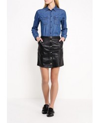 Черная юбка-карандаш от River Island