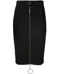 Черная юбка-карандаш от Thierry Mugler