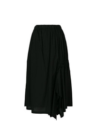 Черная юбка-миди с рюшами от Y-3