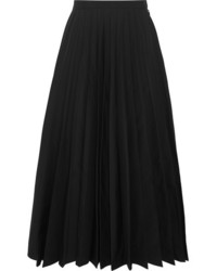 Черная юбка-миди со складками от Junya Watanabe