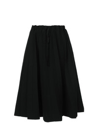 Черная юбка-миди со складками от Label Under Construction