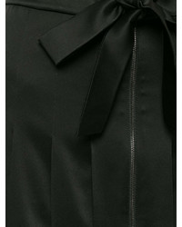 Черная юбка-миди со складками от Moschino
