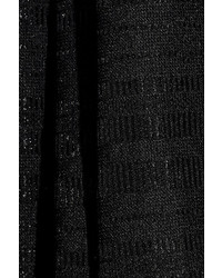 Черная юбка-миди со складками от Tibi