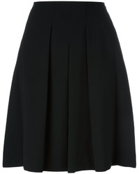 Черная юбка-миди со складками от Steffen Schraut