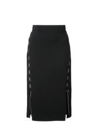 Черная юбка-миди от Antonio Berardi