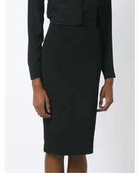 Черная юбка-миди от Martha Medeiros