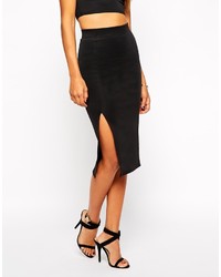 Черная юбка-миди от Oh My Love