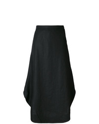 Черная юбка-миди от Societe Anonyme