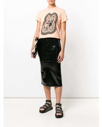 Черная юбка-миди от McQ Alexander McQueen