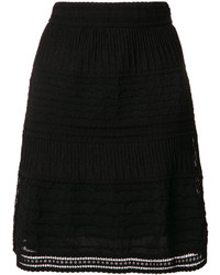 Черная юбка с вышивкой от M Missoni