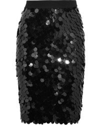 Черная юбка с пайетками от Sonia Rykiel