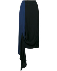 Черная юбка с принтом от Marni