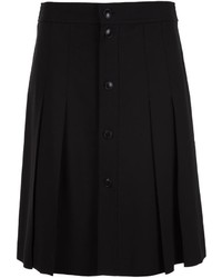Черная юбка со складками от A.P.C.