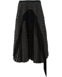 Черная юбка со складками от Antonio Marras