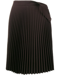 Черная юбка со складками от Balenciaga