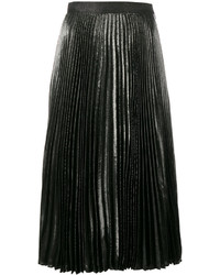 Черная юбка со складками от Christopher Kane