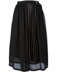 Черная юбка со складками от Comme des Garcons