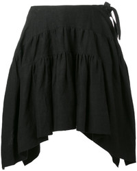 Черная юбка со складками от J.W.Anderson