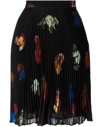 Черная юбка со складками от Marco De Vincenzo