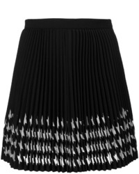 Черная юбка со складками от MSGM