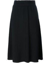 Черная юбка со складками от MSGM