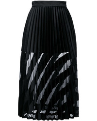 Черная юбка со складками от Off-White