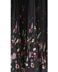 Черная юбка со складками от Sjyp